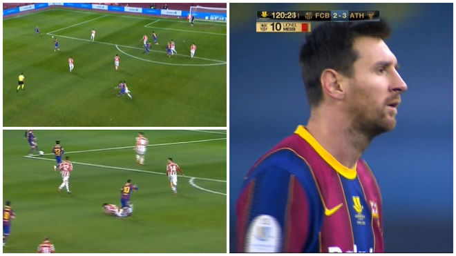Lần đầu bị đuổi ở Barca, Messi đối mặt với án phạt nặng
