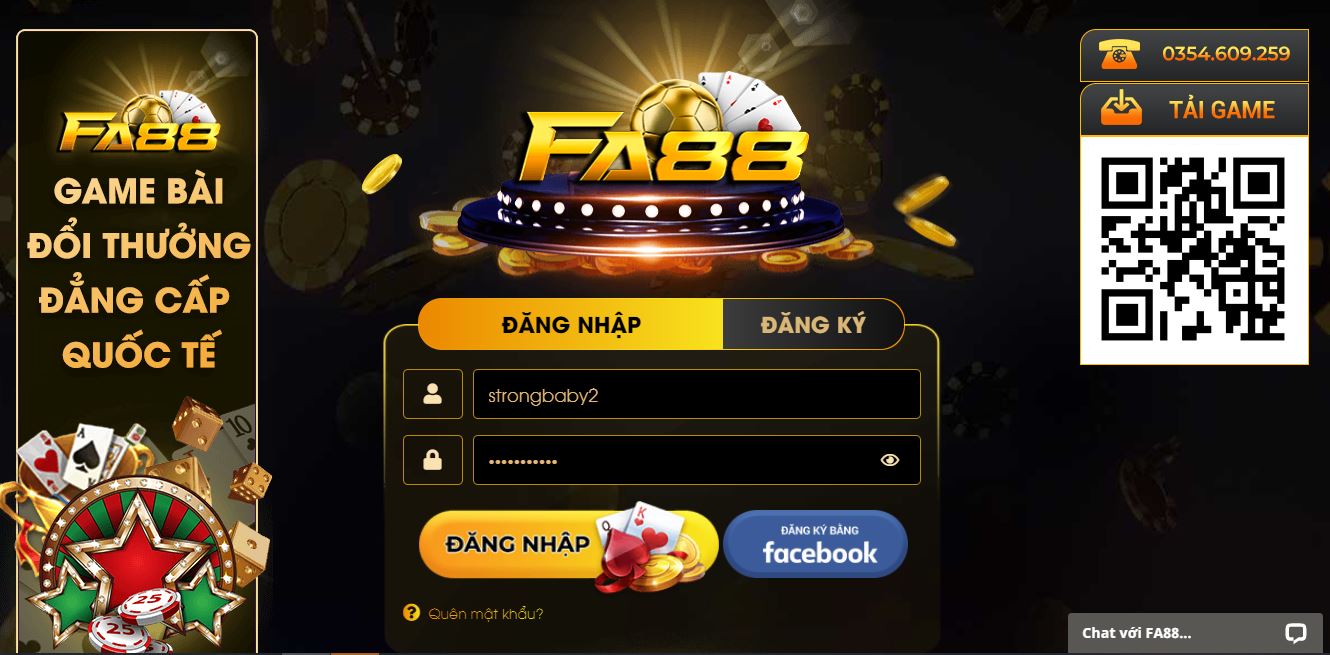 Fa88 – Game bài FA88: Cổng game bài số 1 Châu Á