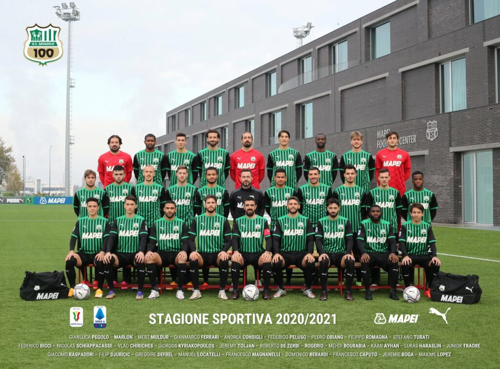Giới thiệu Sassuolo ở Serie A mùa giải 2021/22